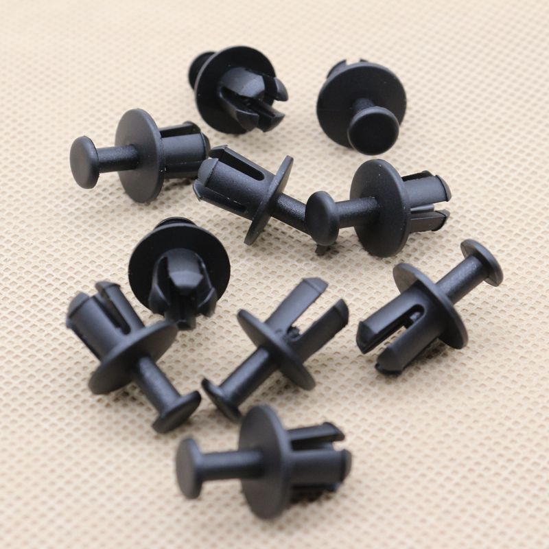 10-Piece Fan Cover Housing Rivet Clip Retainer Fastener for BMW 17111712963