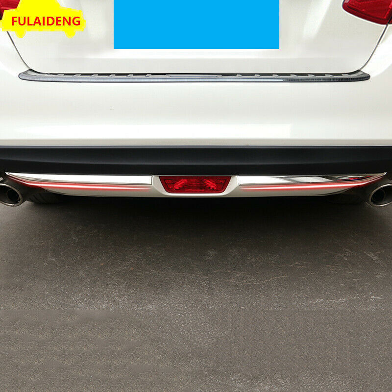 for Nissan Teana Altima 2016-2018 Stainless Chrome Lower Rear Bumper Cover Trim