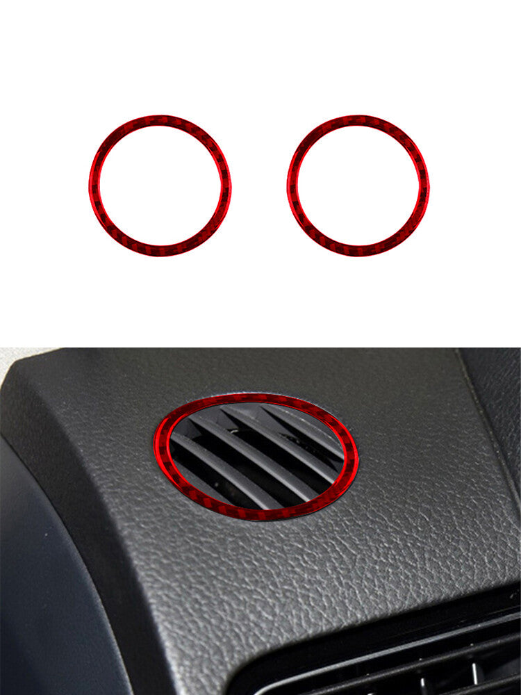 Carbon Fiber Interior Below Radio Control Cover Trim for Acura TSX 2009-2014 v