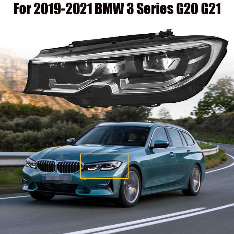 LED Headlight AFS 340i 330i Left Driver For 2019-2021 3 G20 G21 n