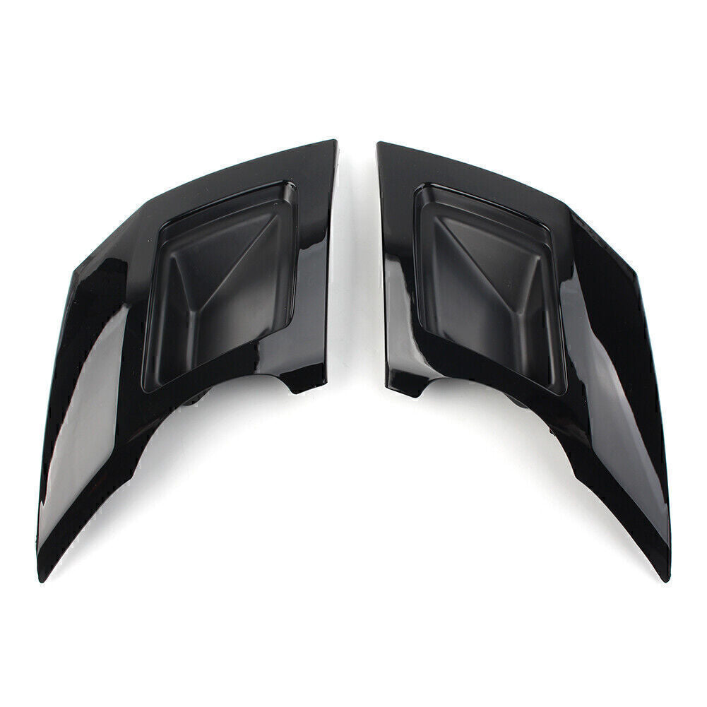 Pair Black Tail Exhaust Cover Trim for Land Rover Discovery 5 2017-2021 2020 19