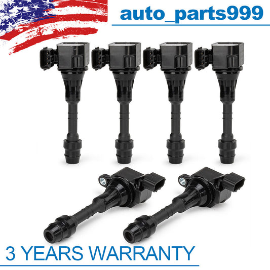 6-piece ignition coil kit 22448-8J115 suitable for 2001-2019 for Infiniti for Suzuki . n