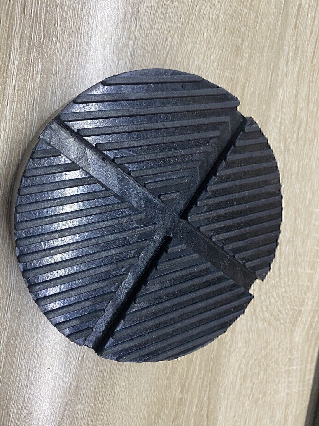 Universal Jack Pads Rubber Pad Adapter Car Truck Cross Slotted Frame Rail Floor
