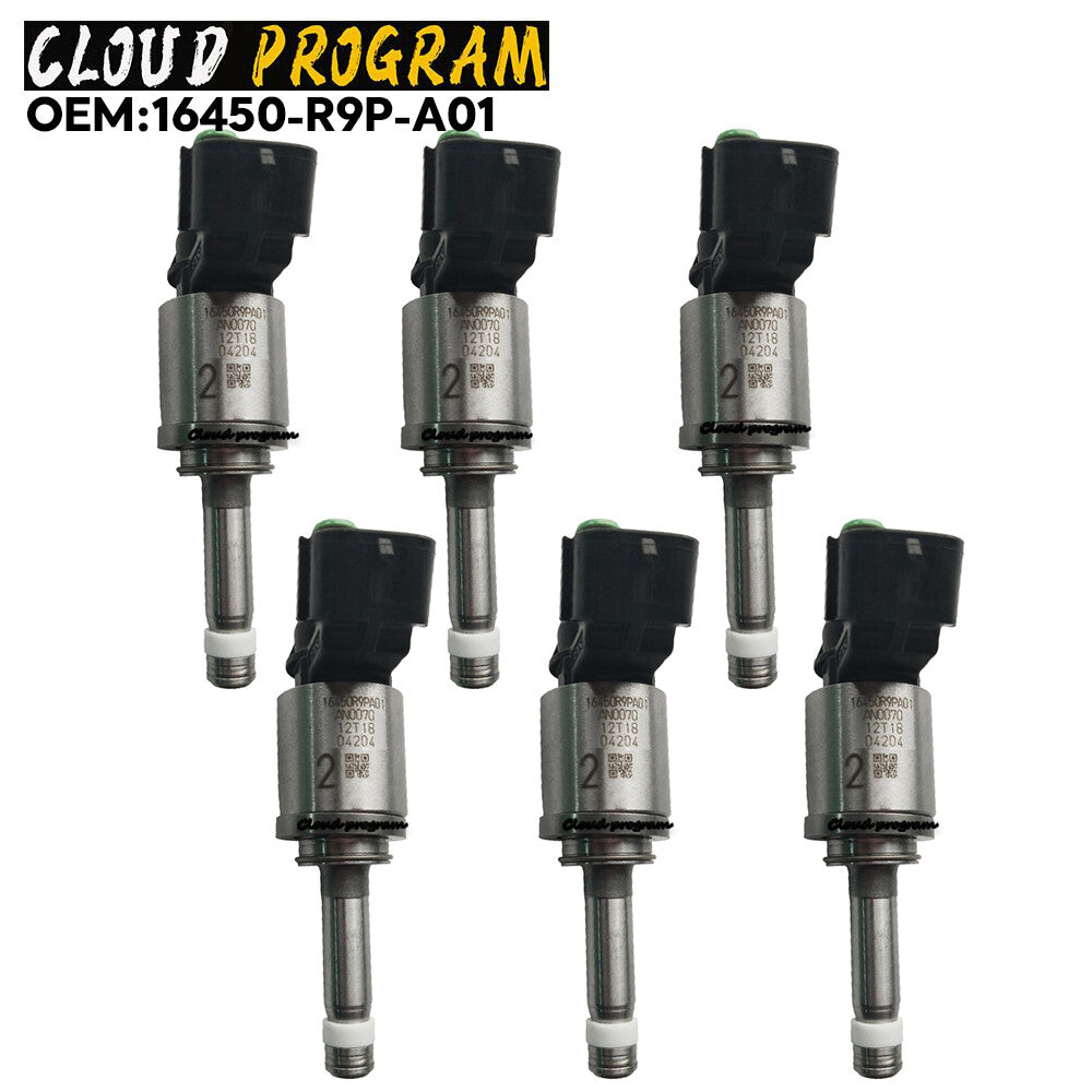 NEW Fuel Injector For 14-2020 for HONDA Accord for Acura MDX RLX TLX 16450-R9P-A01 6PCS