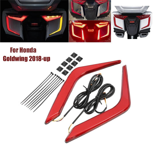 Rear saddlebag turn signal brake light accents suitable for Honda Goldwing GL1800 2018-2024 n