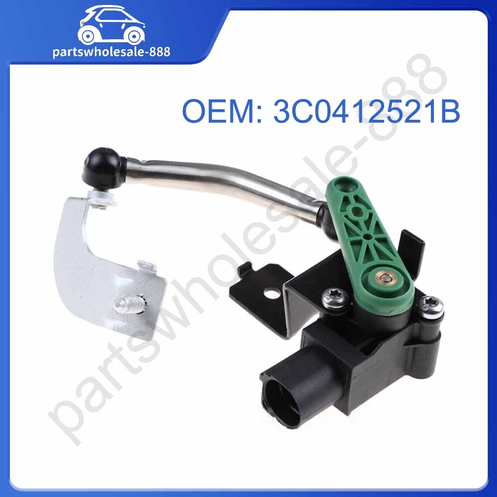 3C0412521B Left front headlight level sensor suitable for Audi Q3, for Volkswagen for Passat , for Golf , and Touran.