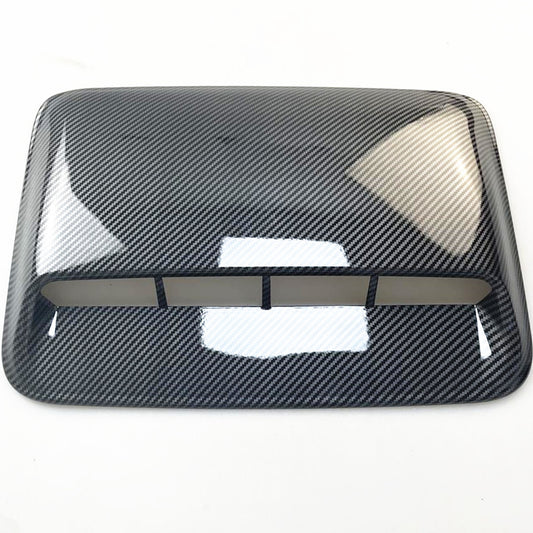Car Vents Decor Air Flow Intake Hood Scoops Ventilation Cover Carbon Fiber Look