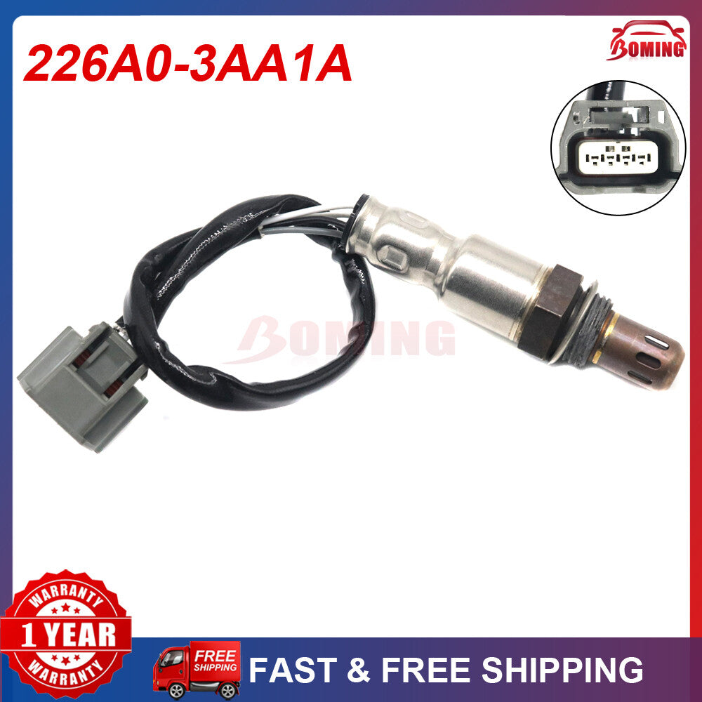 4pcs Oxygen O2 Sensor 12 For 2008 2009 for Saab 9-7X for GMC Envoy 5.3L V8 Upper+Lower