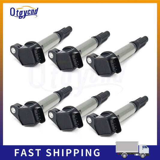 6 Ignition Coils 90919-A2007 90919-A2002 for Toyota for Avalon , for Camry , Rav4, Venza 3.5L