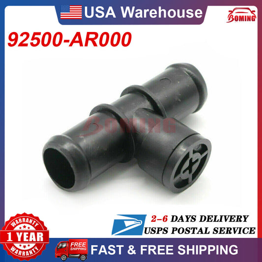 New Heater Hose Black Connector Fits for Infiniti M35 M45 G35 FX35 for Nissan 350Z Q
