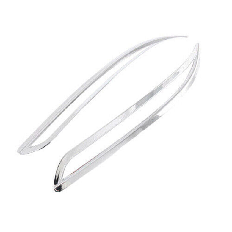 for Kia K5 21-2024 ABS Chrome Exterior Rear bumper Fog Light Frame Cover Trim 2X