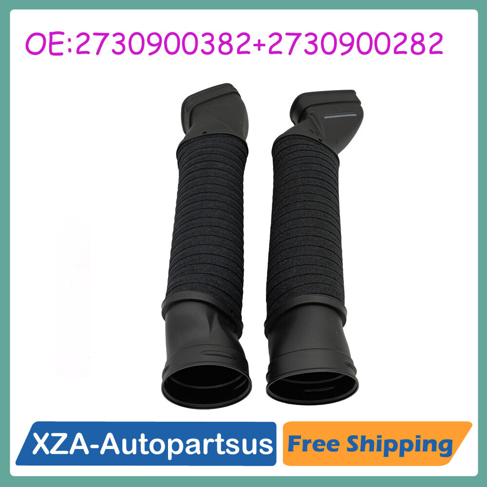 1Pair of Air Intake Inlet Duct Tube Hose For 2007-2011 for Mercedes-Benz S550 CL550