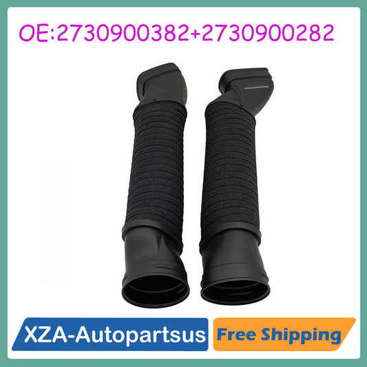 1Pair of Air Intake Inlet Duct Tube Hose For 2007-2011 for Mercedes-Benz S550 CL550