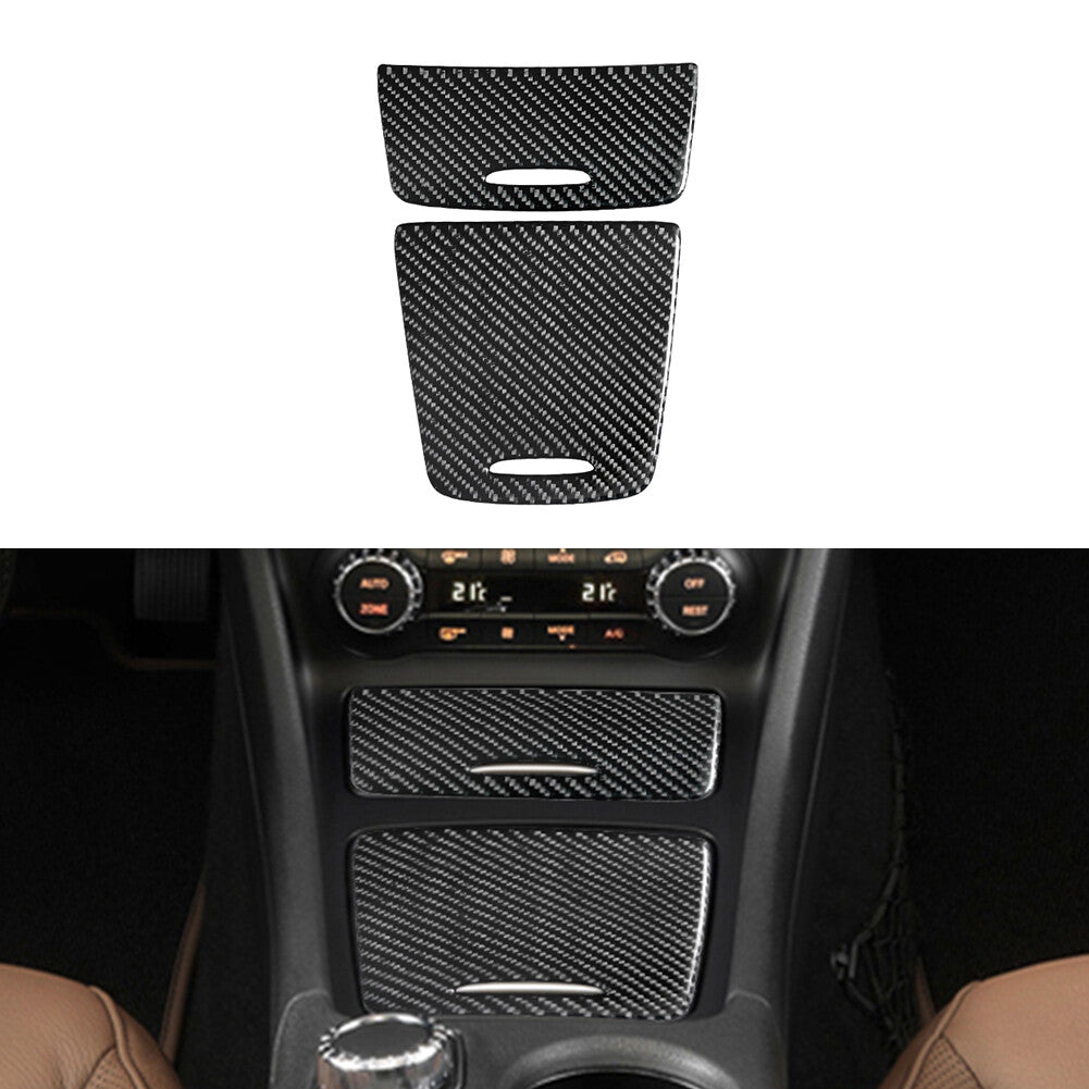 Carbon Fiber Dashboard Right Air Vent Trim Cover for Dodge for Challenger 2015-2020 v