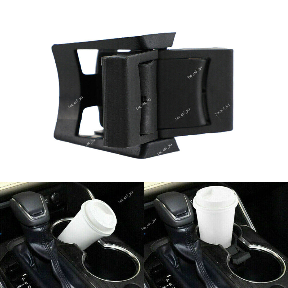 Center Cup Holder insert Fits for Toyota Highlander 2014 2015 2016 2017 2018 2019 Q
