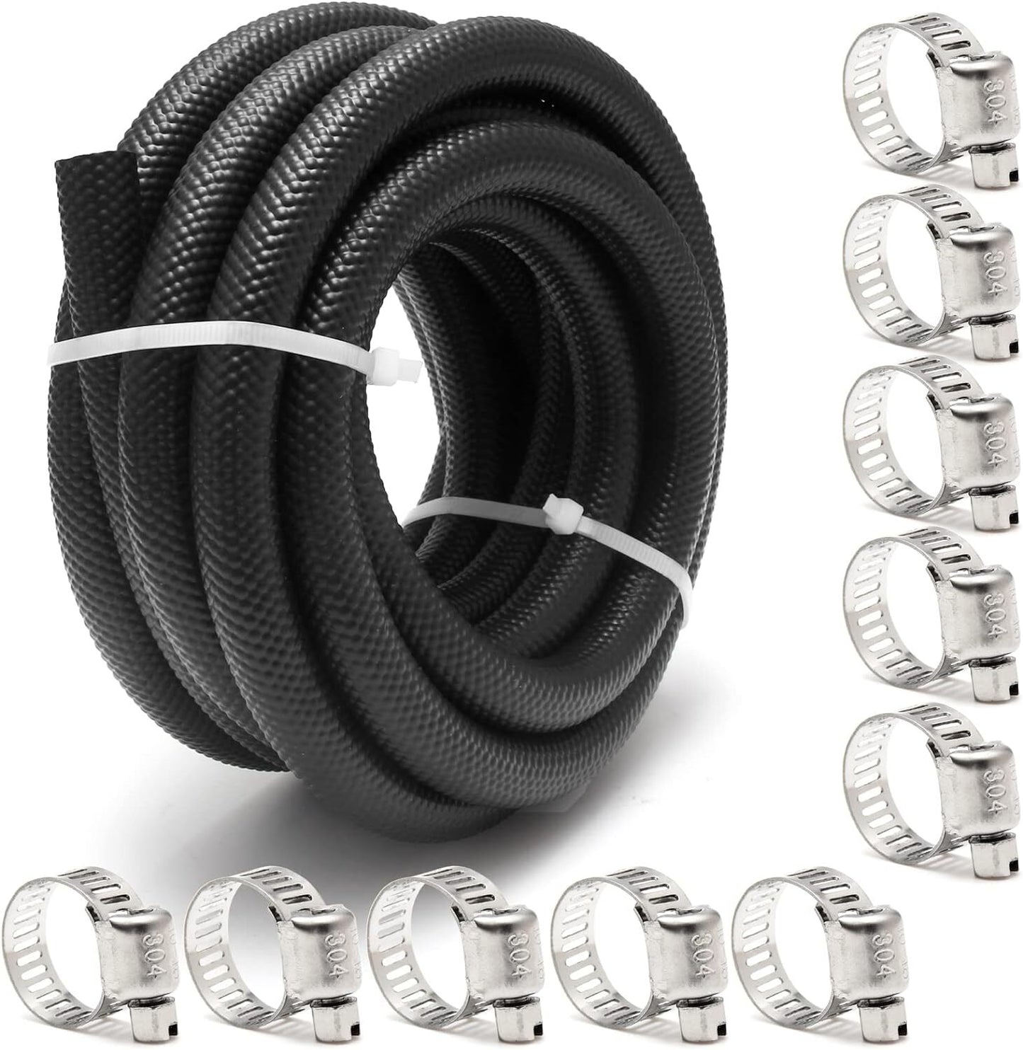 3/8 inch fuel line hose push-lock NBR rubber 300PSI 3/8 fuel injection hose
