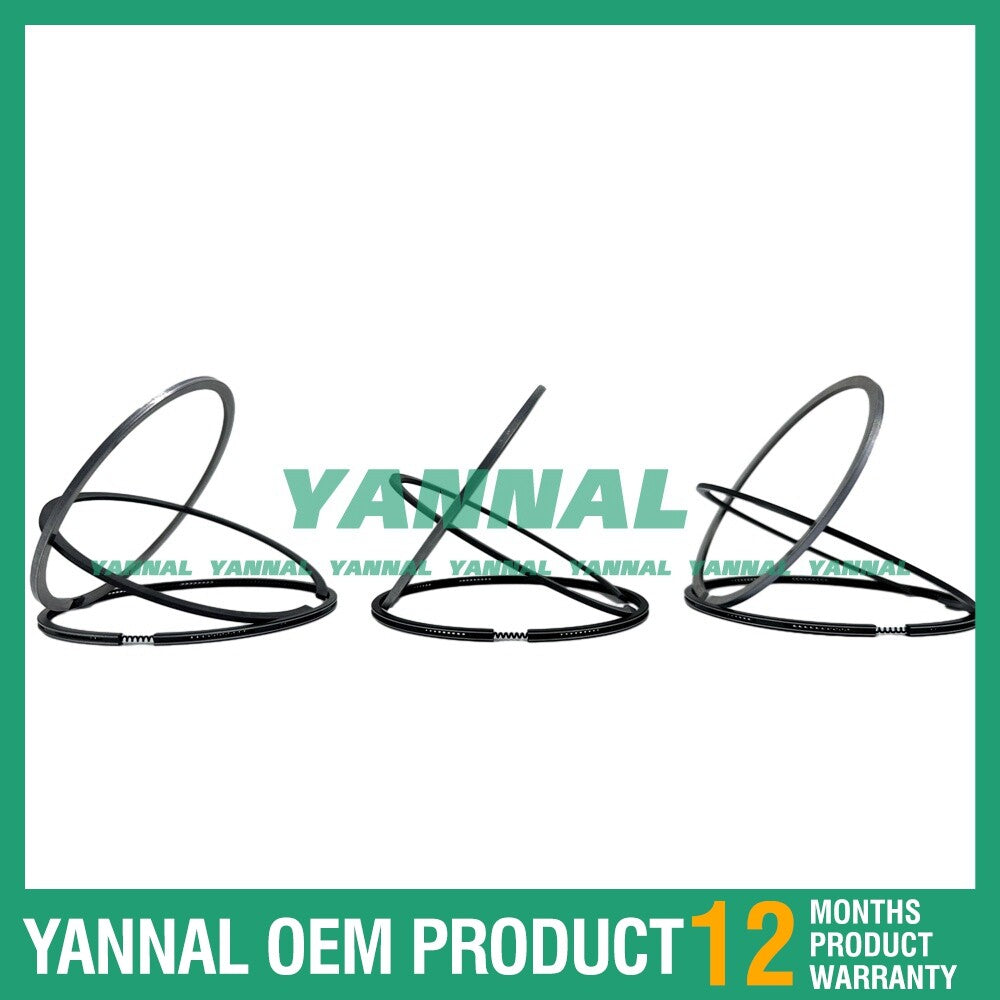 4-piece piston ring kit for Deutz F4L912 engine parts -