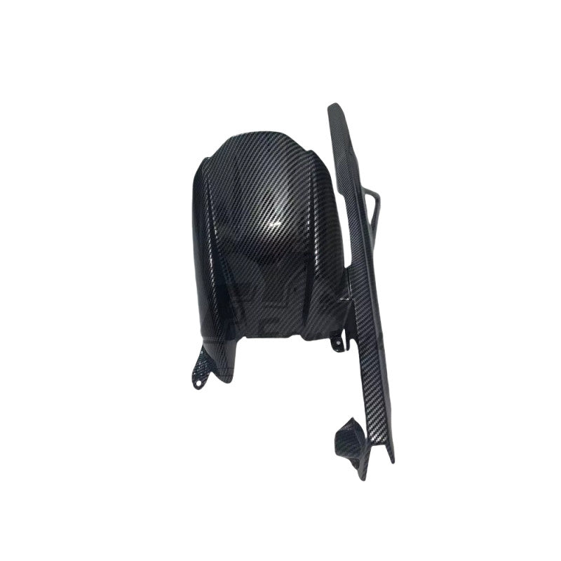 Carbon fiber rear tire Fende MudGuard Hugger fairing