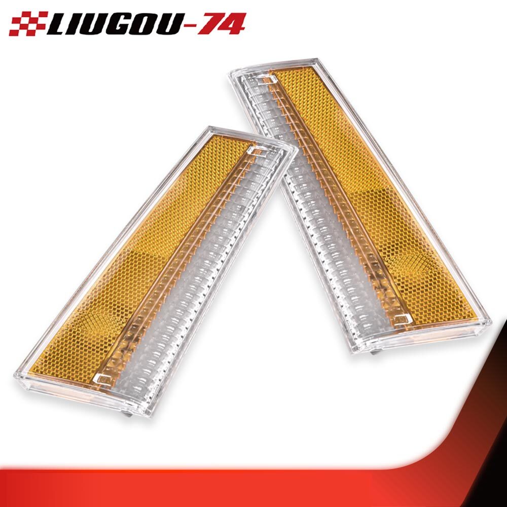 Headlight side marker rotating light lens suitable for 1978-1979 MALIBU EL CAMINO- v