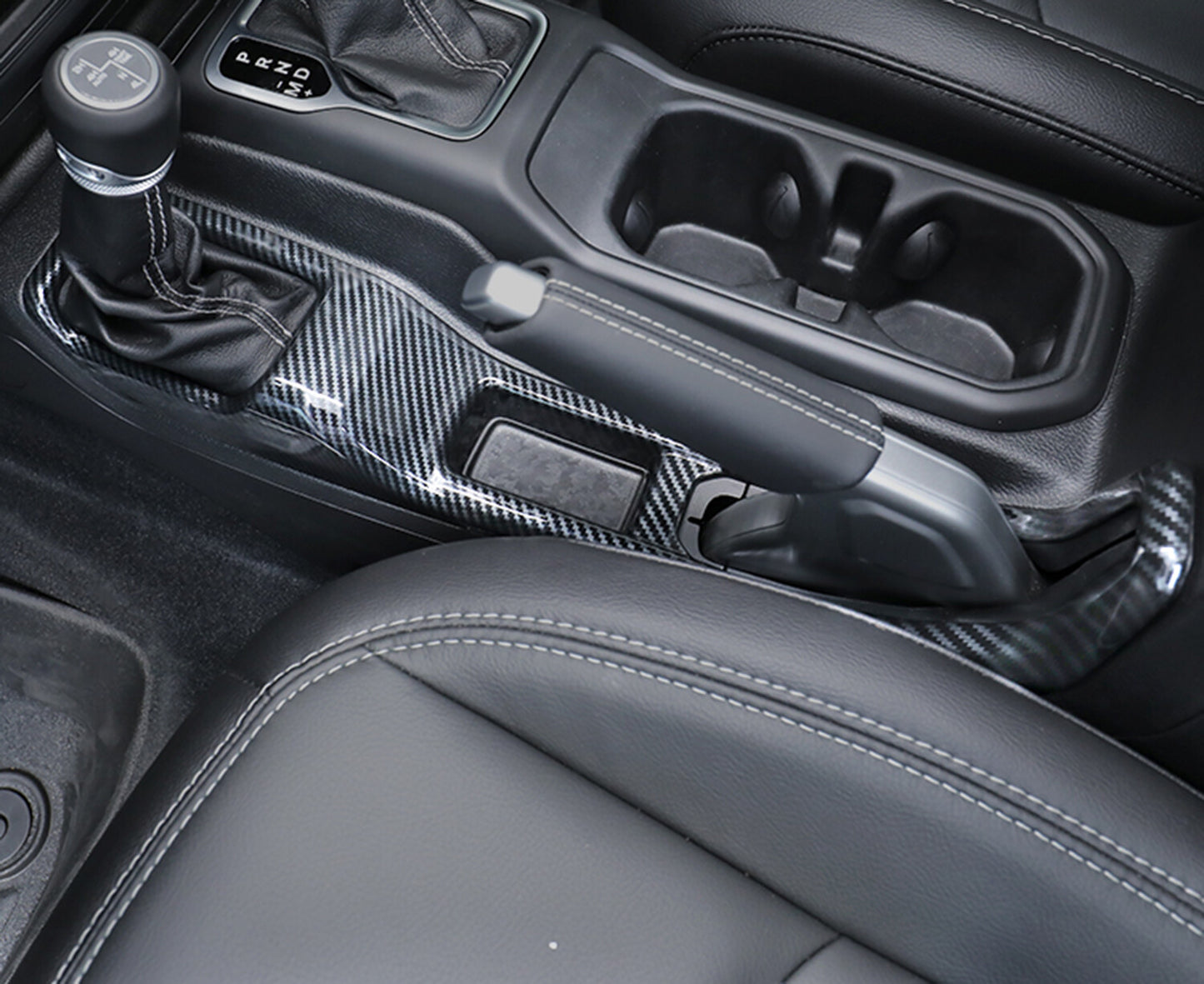 4WD Gear Shift Panel Cover Trim for Jeep for Wrangler JL JLU 2018-2024 Accessories Q