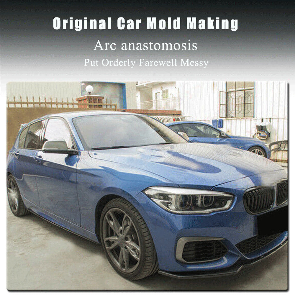 Carbon Fiber Side Skirts Trim for BMW 1 Series F20 M Sport Hatchback 4D 2015-18