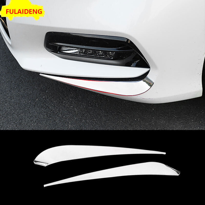 for Jaguar F-PACE 2017-2021 Silver Console Dashboard Horn Speaker Cover Trim 2X v