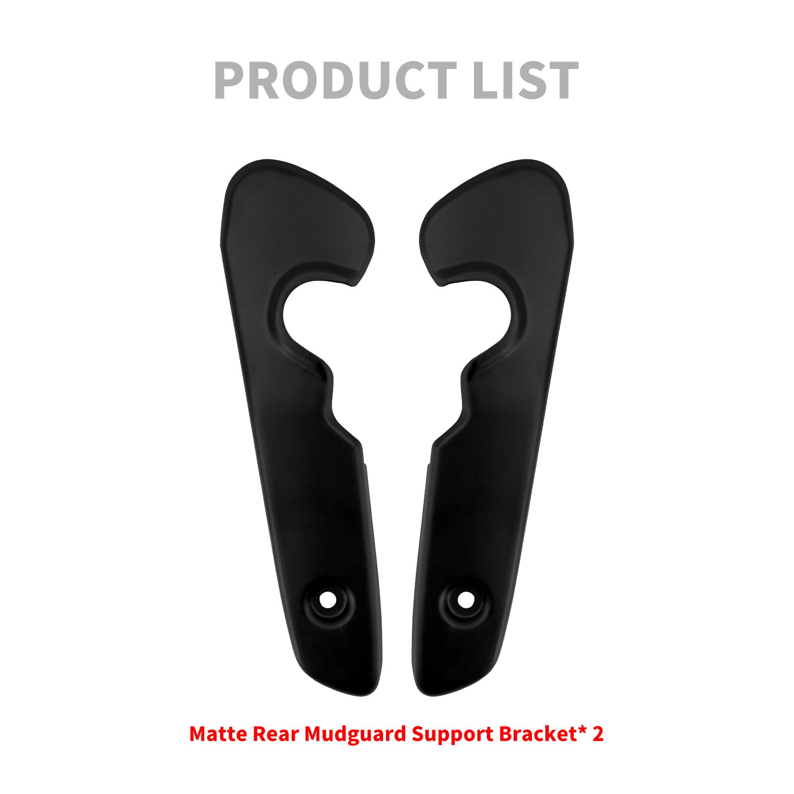 Black Short Rear Fender Mudguard Support Bracket for Harley Sportster 883 1200