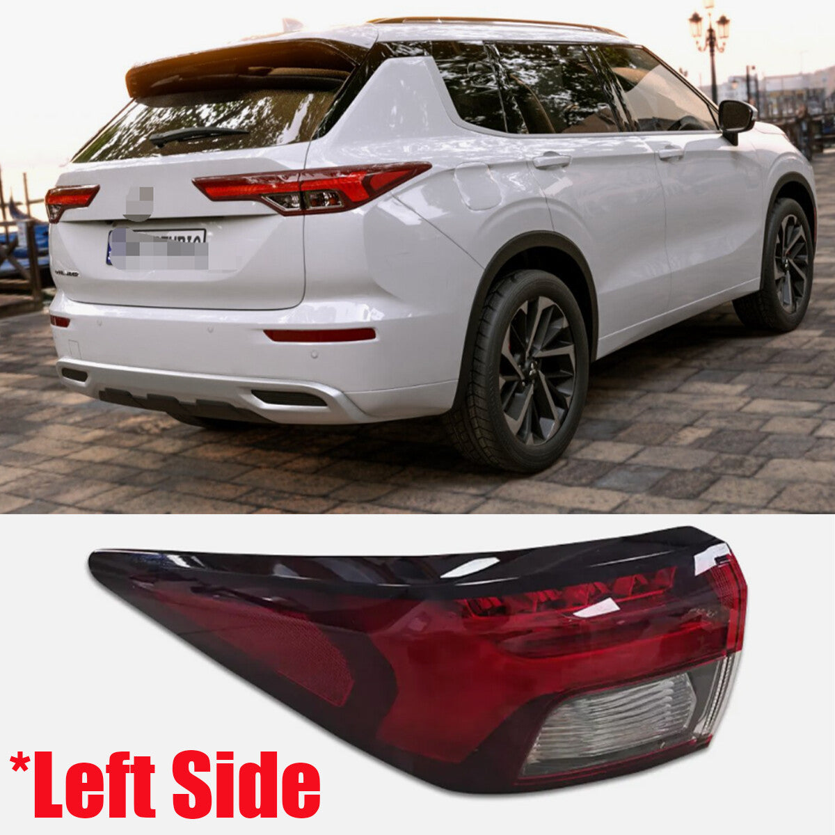 Left Rear Brake Stop Lamp Tail Light For Outlander PHEV 2022-2024 n