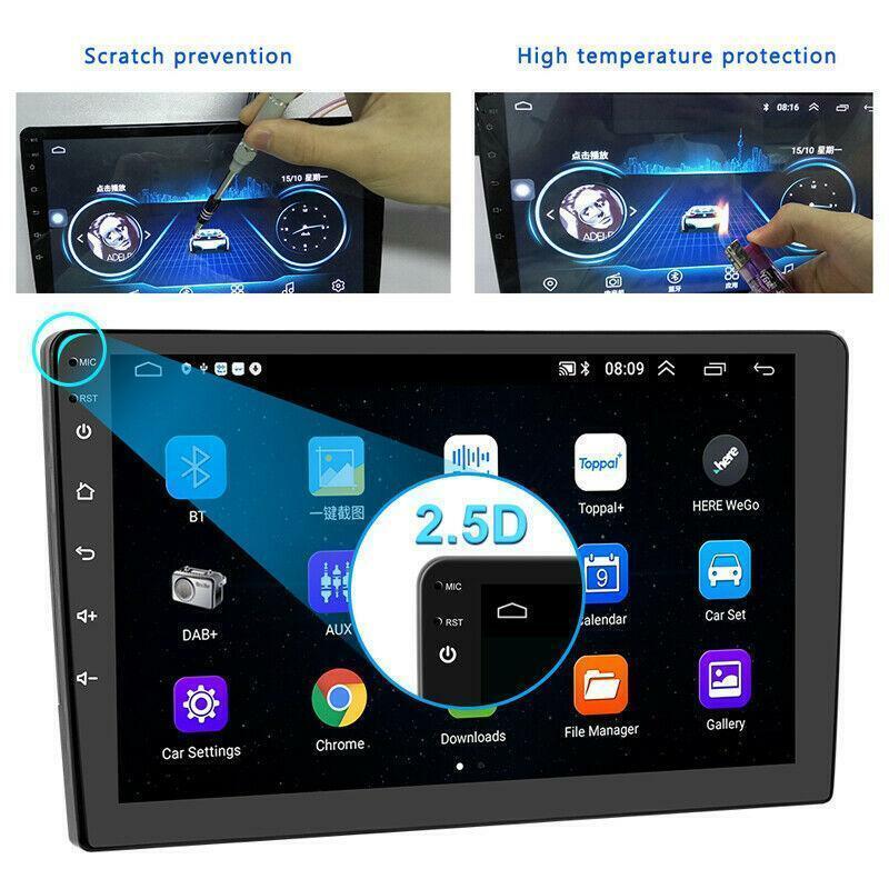 9 Android 10.1 1+16GB HD Car Stereo FM/RDS Radio GPS Navigation MP5 Player WiFi