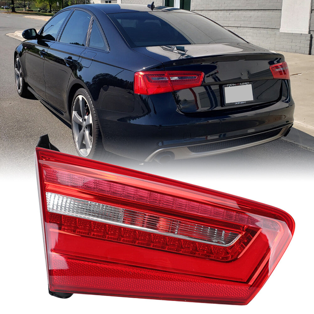 Für for Audi A6 C7 2012-2016 Links Rot Heckleuchte Rückleuchte Rücklicht Kappen
