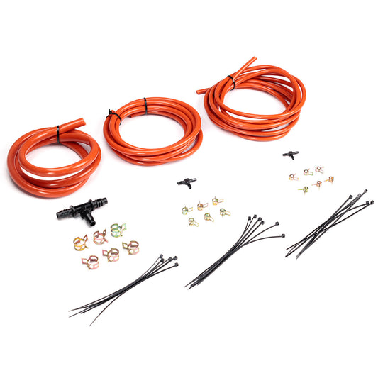 for Toyota Engine Room Silicone Air Vacuum Hose Kit 4Runner Tacoma RAV4 Red 2022