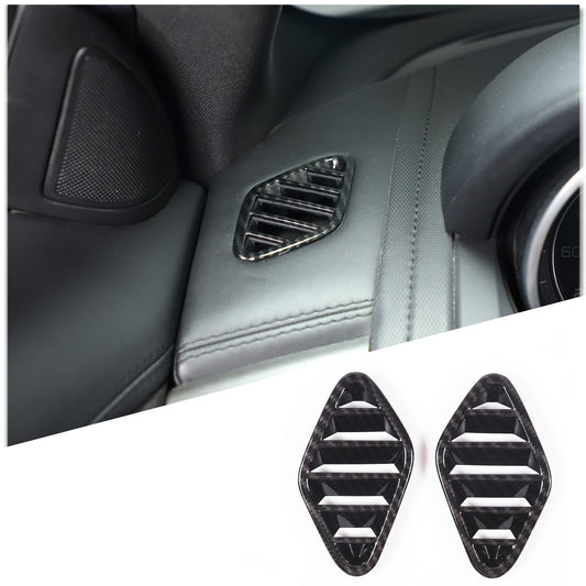 Red ABS Steering Wheel U-Frame Cover Trim for Maverick 2022-23- v