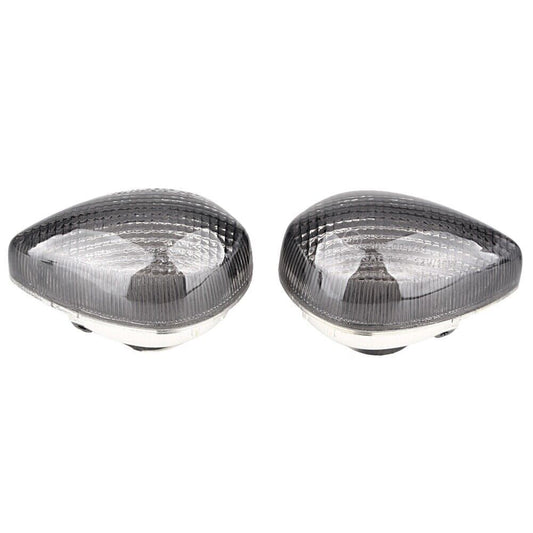 Smoke Turn Signal Light Indicator Blinker Lens for Yamaha FZ1 R6S 2006 - 2010 Q