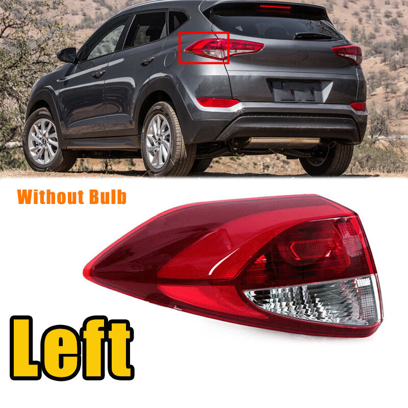 Left Outer Rear Tail Light Halogen Without Bulb for Hyundai for Tucson 2016-2018