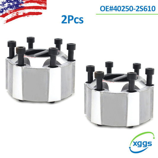 2x Wheel Manual Lock Hub Cap 28 Spline/Tooth for Nissan Pickup D21 Navara Q