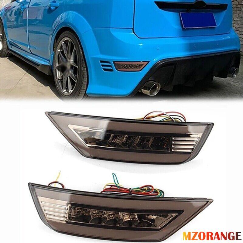 2× Für for Ford Focus 09-13 Hinten Stoßstange Heckleuchten Rückleuchte Links+Rechts