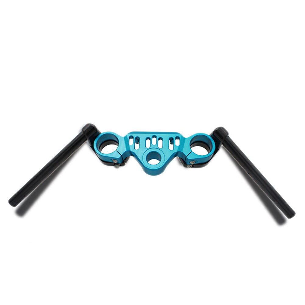 Motorcycle Clip-Ons Handlebar Handle Bar Clip Ons For CF-MOTO 450SR 2023+ Blue Q