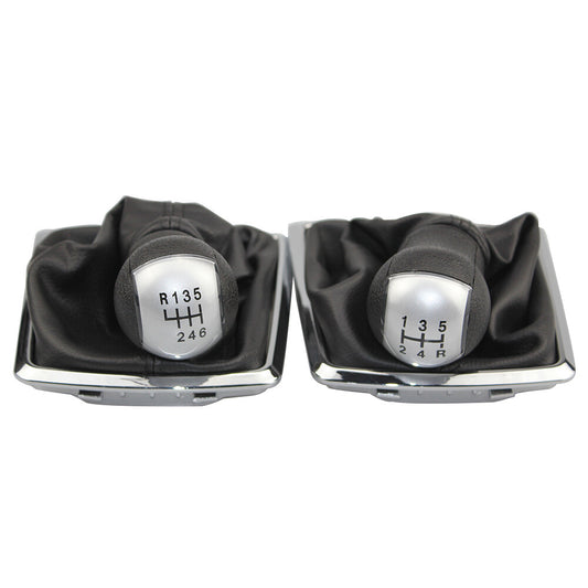  for ford  Focus MK2 05-08 5 6 Speed Gear Shift Knob Stick Lever Gaiter Boot Cover Q