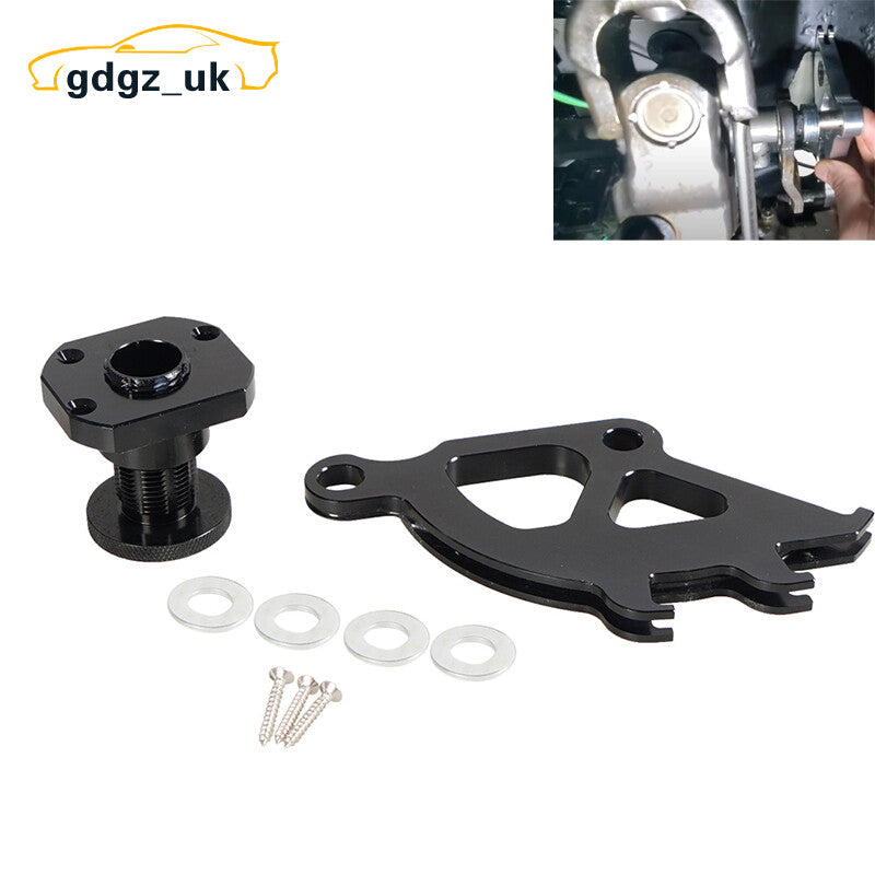 Firewall Adjuster  Triple Hook Clutch Quadrant Kit for Ford for Mustang 79-04 Black