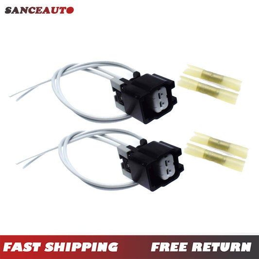 2-Piece Engine Cooling Fan Motor Connector for Equinox for Buick PT2188 8888506 - Brand New n