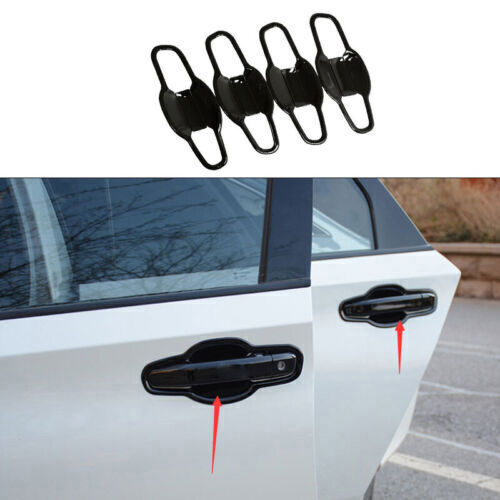 8X Bright Black Outside Door Bowl Frame Cover Trim for Honda Accord 10th 18-2022