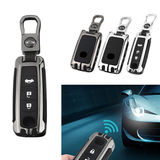 For Mazda3 CX-5 CX-30 Zinc Alloy Full Sealed Car Key Fob Case Shell Holder Q