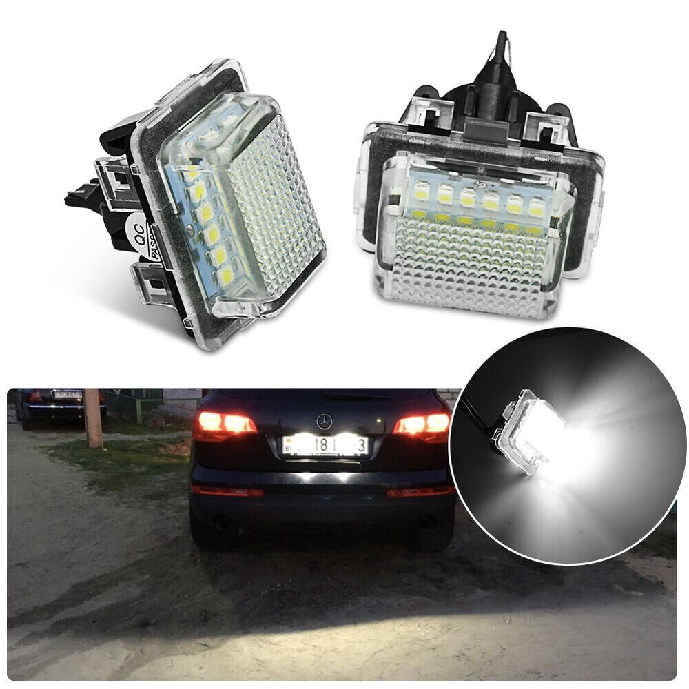 2Rear LED License Plate Number Light Lamps For S-Class W221 05-11 n