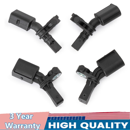 4-pack WHT003864 WHT003860 ABS wheel speed sensors suitable for Volkswagen for Golf MK7 Caddy for Tiguan
