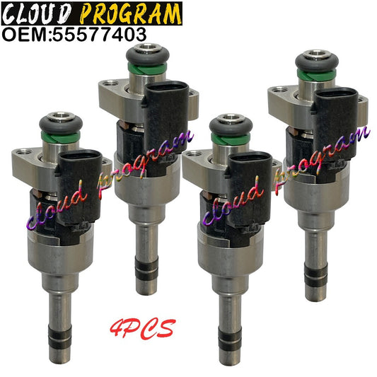 4PCS 55577403 Fuel Injector 16-2020 for Buick for GMC for Cruze Encore Equinox v