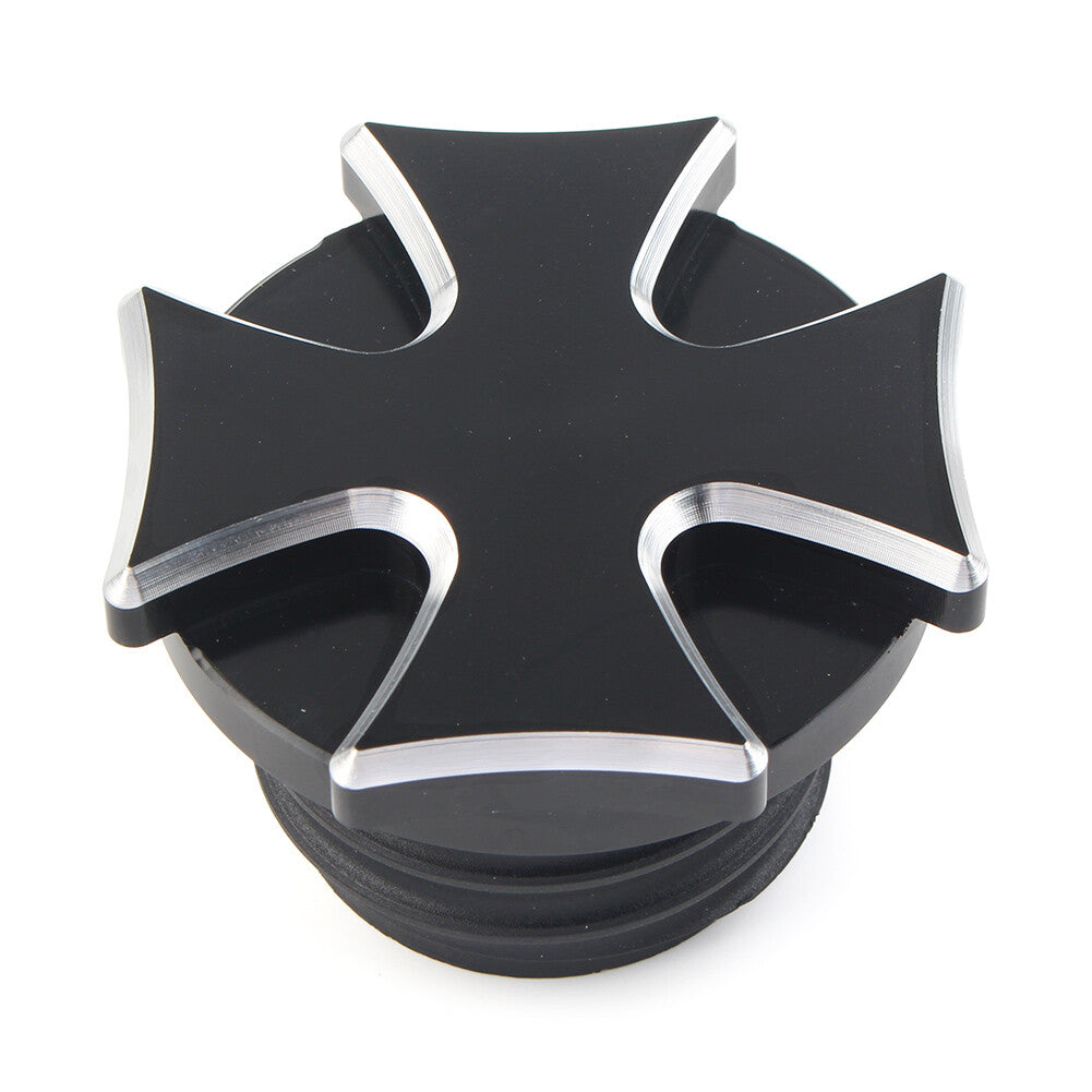 Fit for Harley Touring Dyna Softail Road King Fatboy Fuel Gas Tank Oil Cap Cover UK