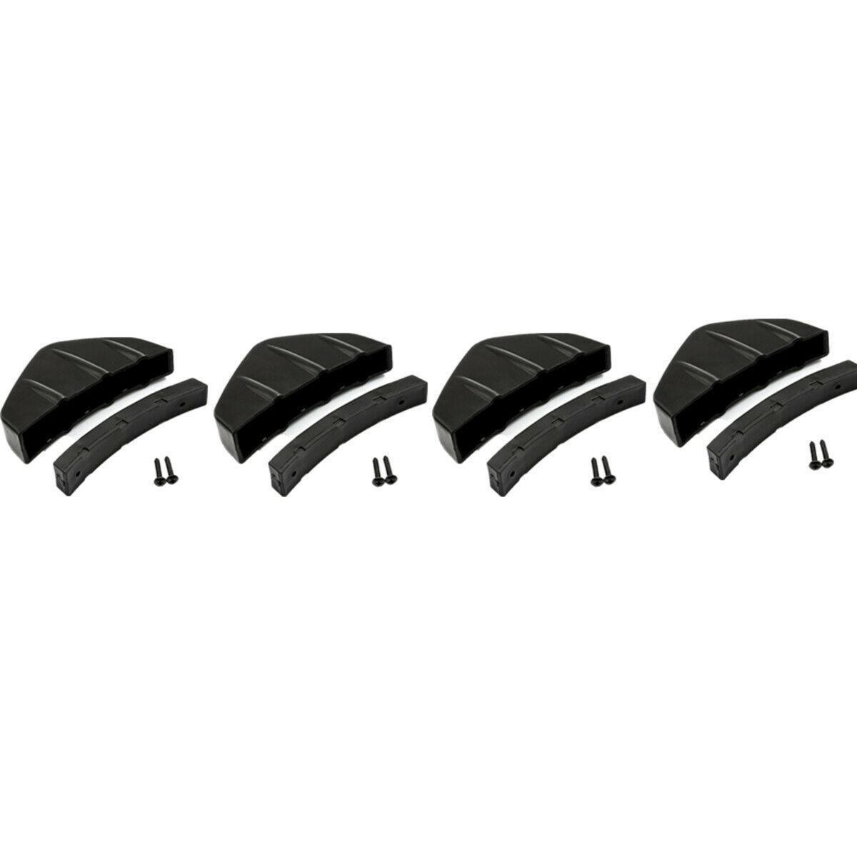 Car rear bumper diffuser fin sprayer rear lip splitter truck SUV pickup - n