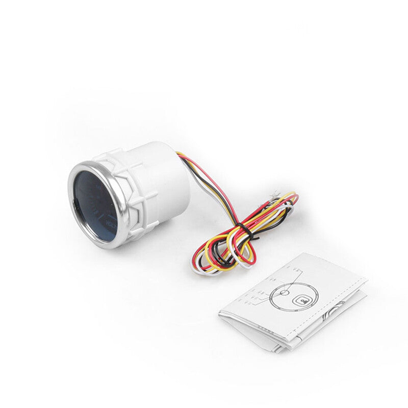 252mm 12V Car Boat 8-16V Voltmeter Volt Voltage Gauge Meter LED Part v