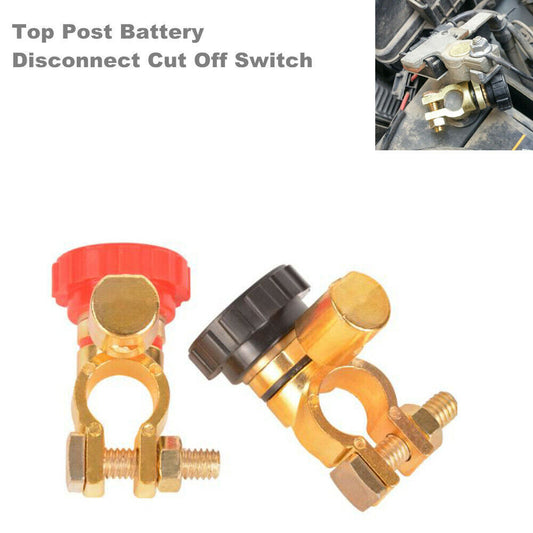 15.5-17 mm Heavy-duty roof pillar battery disconnect switch for cars, trucks, and ships. n