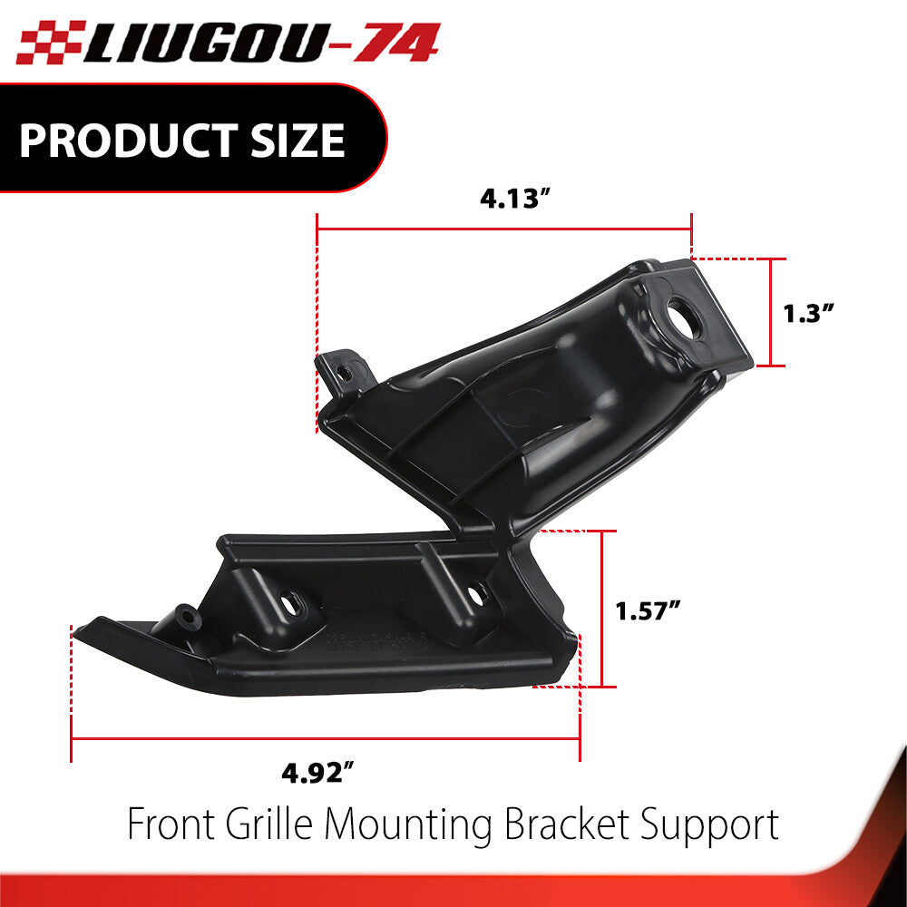 Suitable for 09-11 for Honda for Civic Coupe front grille mounting bracket support LH right-hand grip kit